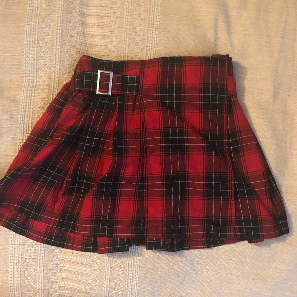 Plaid Skirt